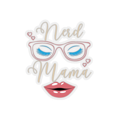 Nerd Mama - Kiss-Cut Stickers