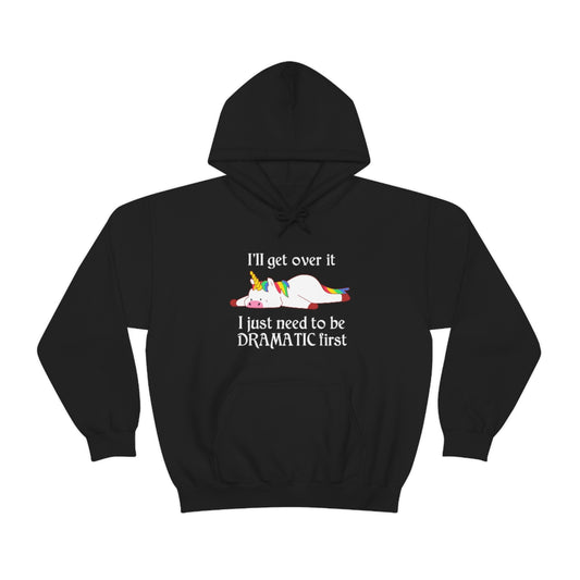 Dramatic Unicorn - Unisex Heavy Blend™ Hooded Sweatshirt