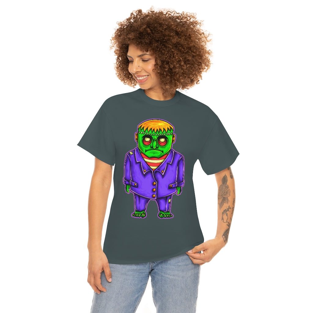 Cartoon Art Series - Frankie - Unisex Heavy Cotton Tee