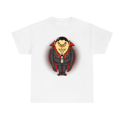 Cartoon Art - Vampire - Unisex Heavy Cotton Tee