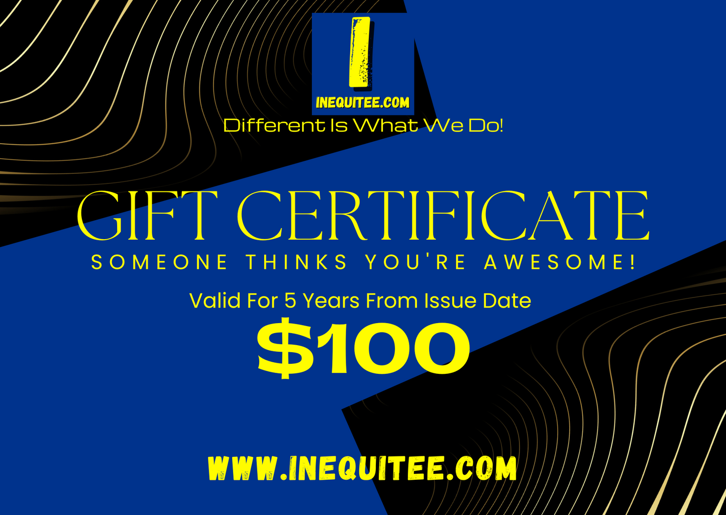 Inequitee Gift Certificate