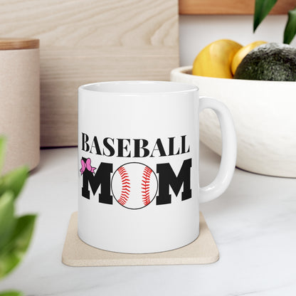 Baseball MOM - Ceramic Mug 11oz