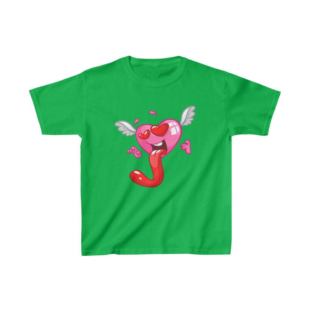 Cartoon Lil Monster Val N. Tyne-Heart - Kids Heavy Cotton™ Tee