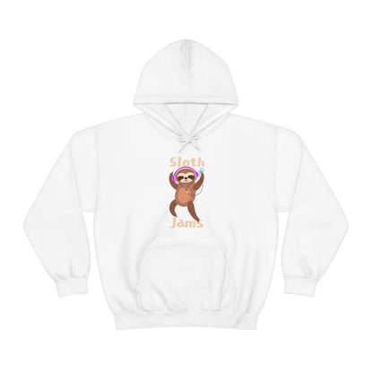 Sloth Jams - Unisex Heavy Blend™ Hooded Sweatshirt