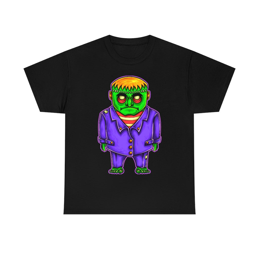 Cartoon Art Series - Frankie - Unisex Heavy Cotton Tee