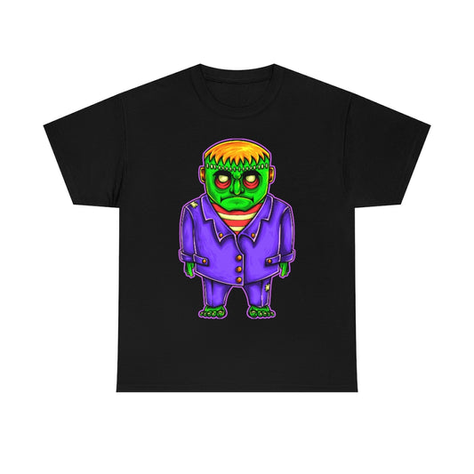 Cartoon Art Series - Frankie - Unisex Heavy Cotton Tee