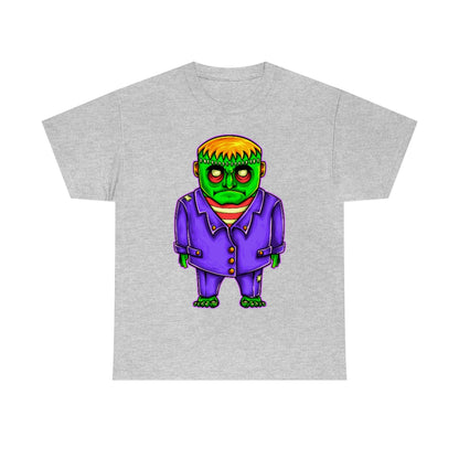 Cartoon Art Series - Frankie - Unisex Heavy Cotton Tee