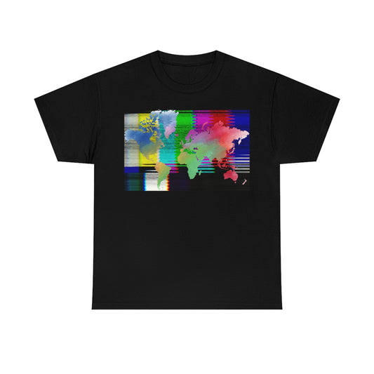 World TV Test Pattern - Unisex Heavy Cotton Tee