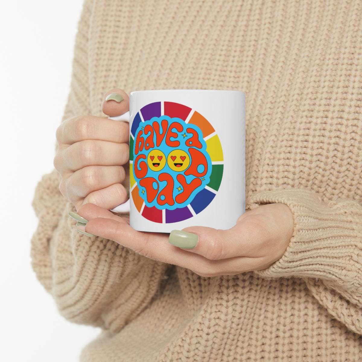 Have A Good Day - Retro - Ceramic Mug 11oz