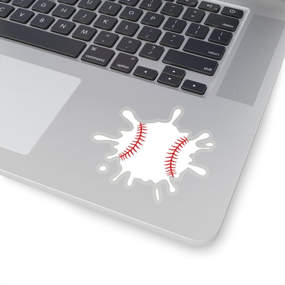 Baseball Splat - Kiss-Cut Stickers