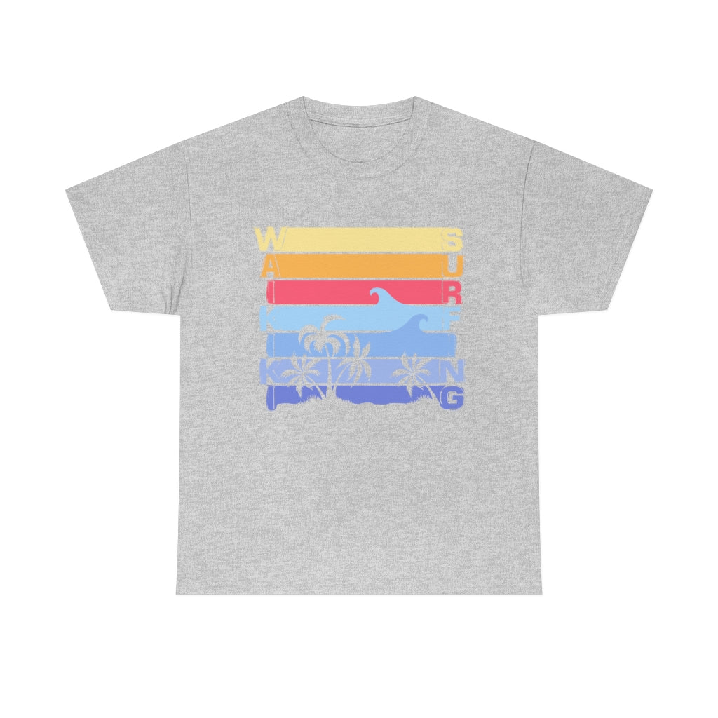 Waikiki Surfing - Unisex Heavy Cotton Tee