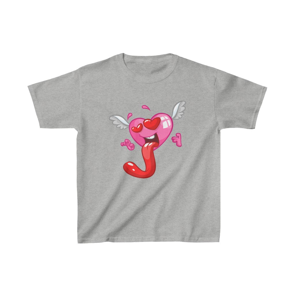 Cartoon Lil Monster Val N. Tyne-Heart - Kids Heavy Cotton™ Tee