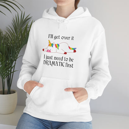 Dramatic Unicorn - Unisex Heavy Blend™ Hooded Sweatshirt