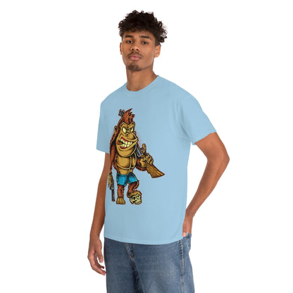 Cartoon Book Series - Great Ape - Unisex Heavy Cotton Tee