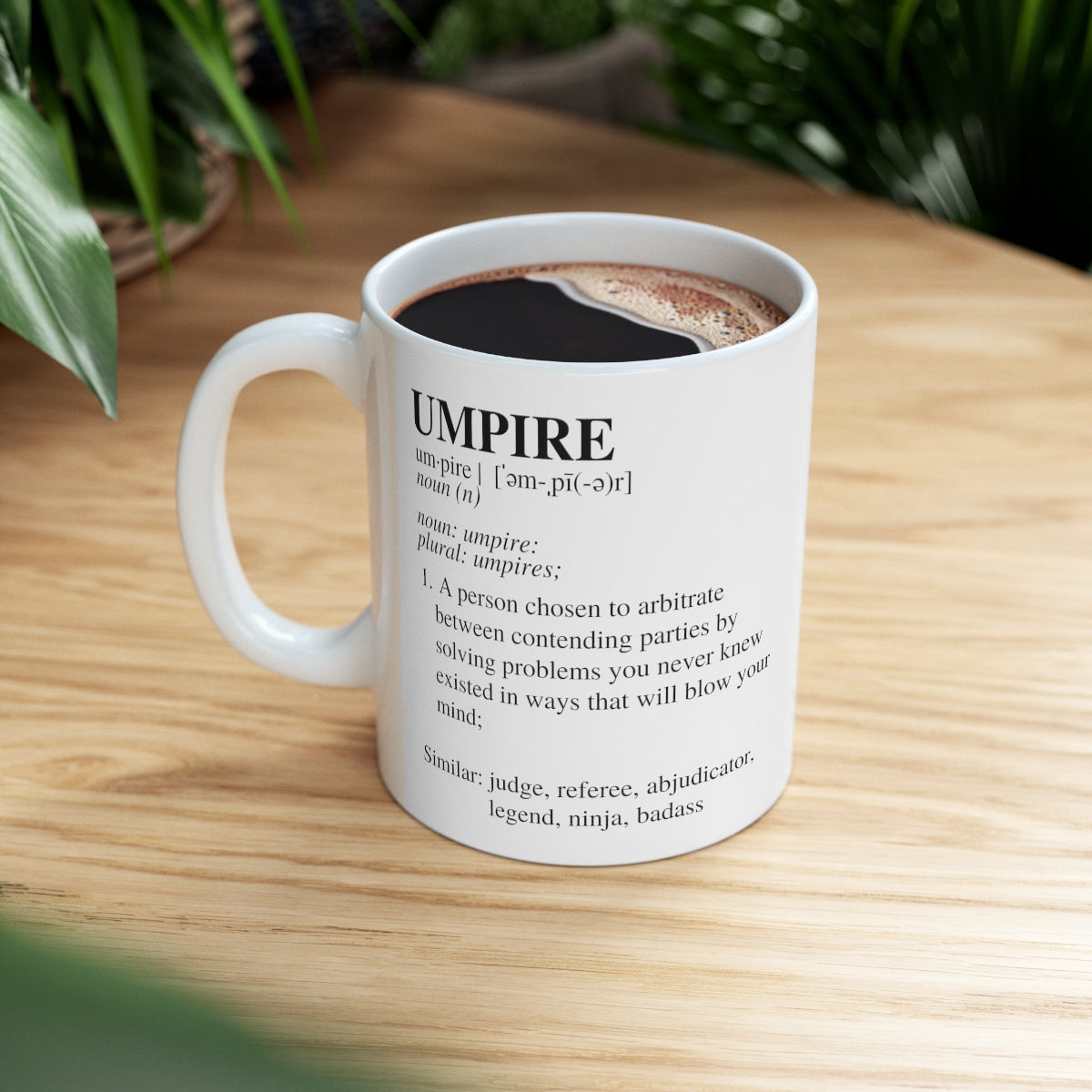 UMPIRE - Dictionary Definition - Ceramic Mug 11oz