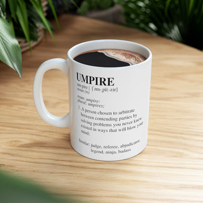 UMPIRE - Dictionary Definition - Ceramic Mug 11oz