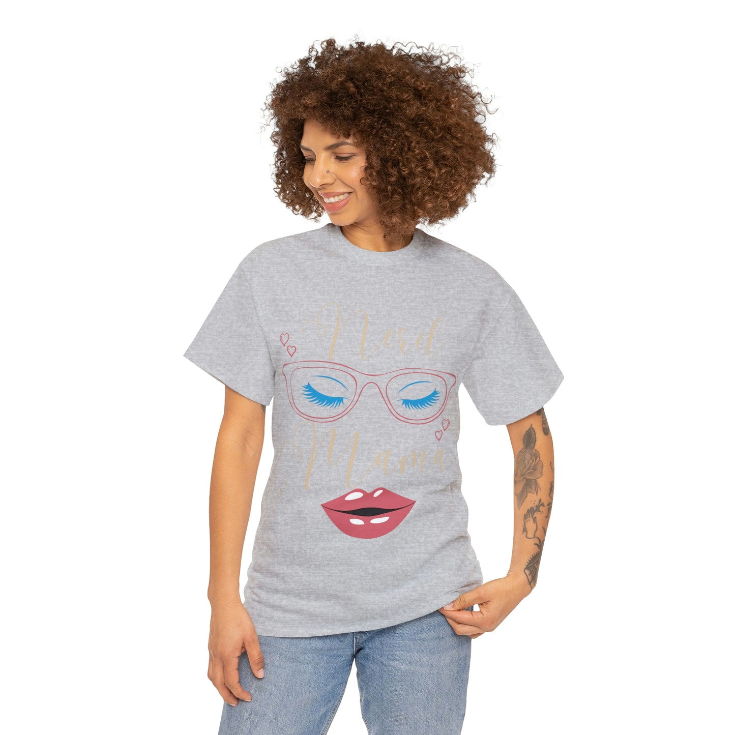 Nerd Mama - Unisex Heavy Cotton Tee