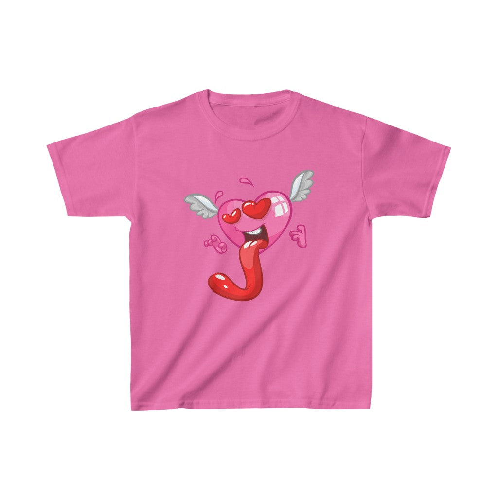 Cartoon Lil Monster Val N. Tyne-Heart - Kids Heavy Cotton™ Tee