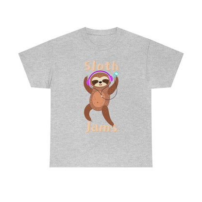 Sloth Jams - Unisex Heavy Cotton Tee