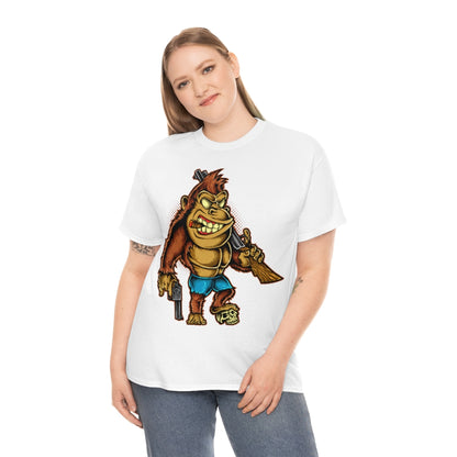 Cartoon Book Series - Great Ape - Unisex Heavy Cotton Tee