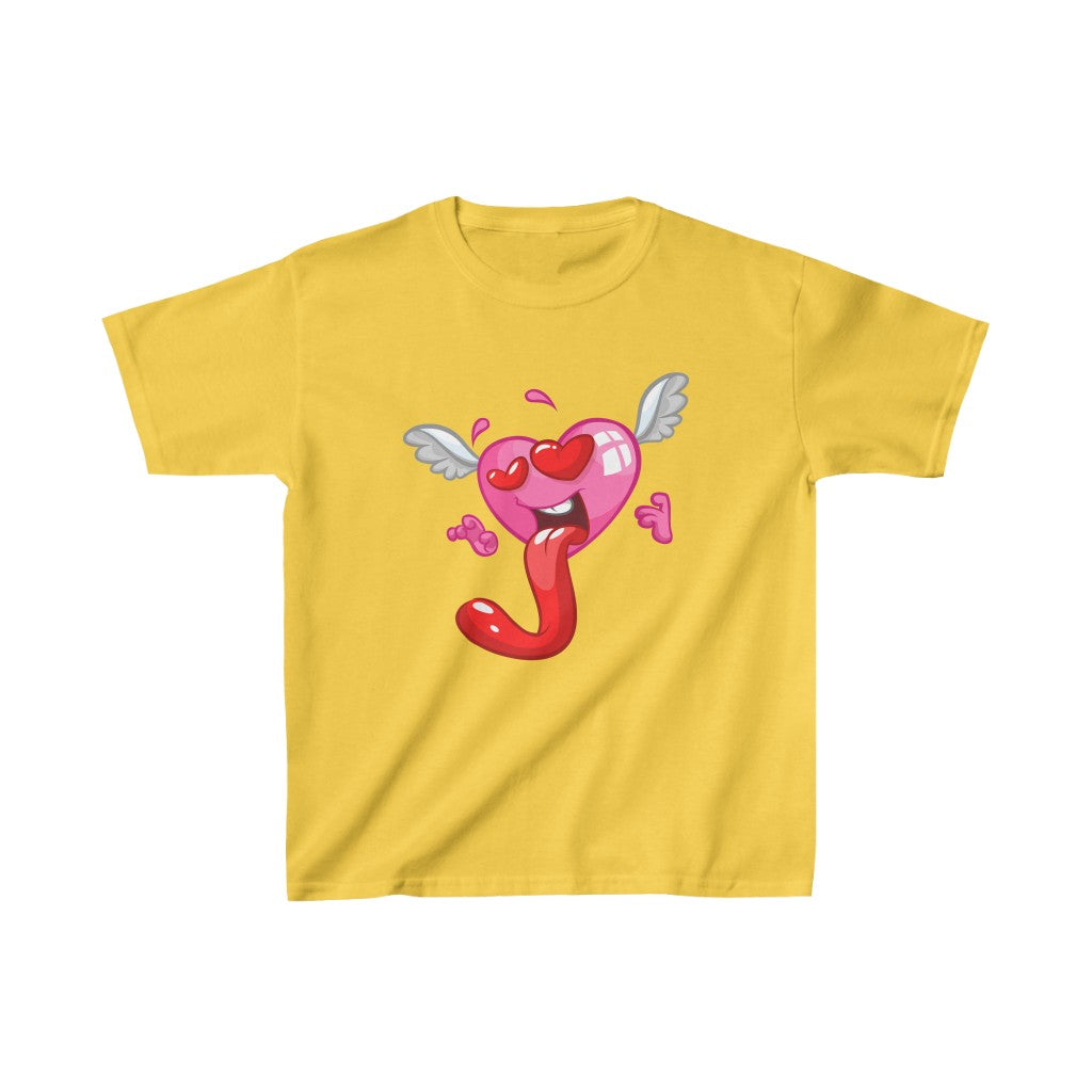 Cartoon Lil Monster Val N. Tyne-Heart - Kids Heavy Cotton™ Tee