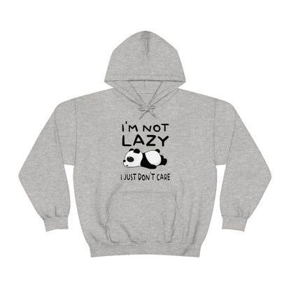 I'm Not Lazy Panda - Unisex Heavy Blend™ Hooded Sweatshirt