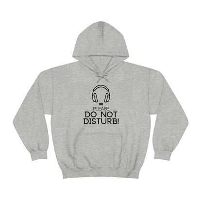 Headphones equals Do Not Disturb - Unisex Heavy Blend™ Hooded Sweatshirt