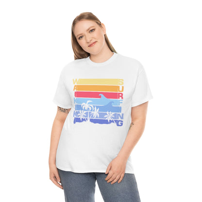 Waikiki Surfing - Unisex Heavy Cotton Tee