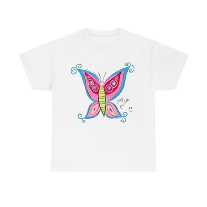 Positive Butterfly - Unisex Heavy Cotton Tee