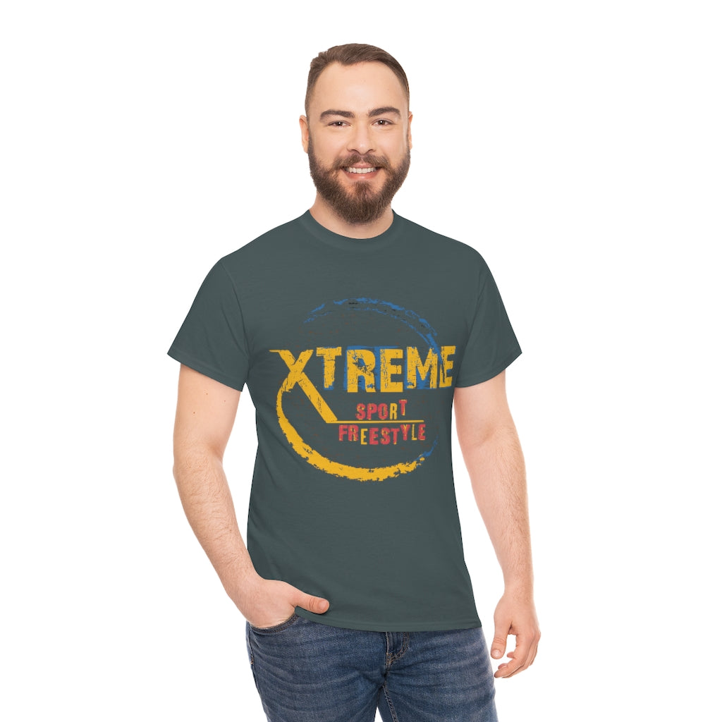 Extreme Sport freestyle distressed - Unisex Heavy Cotton Tee