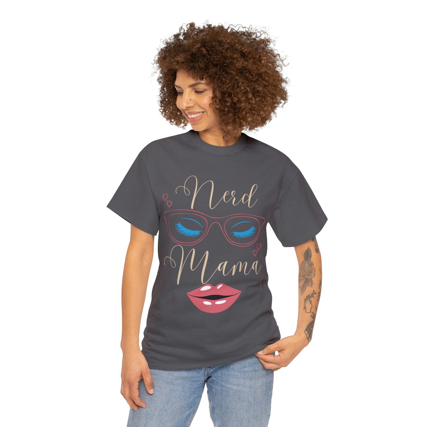 Nerd Mama - Unisex Heavy Cotton Tee