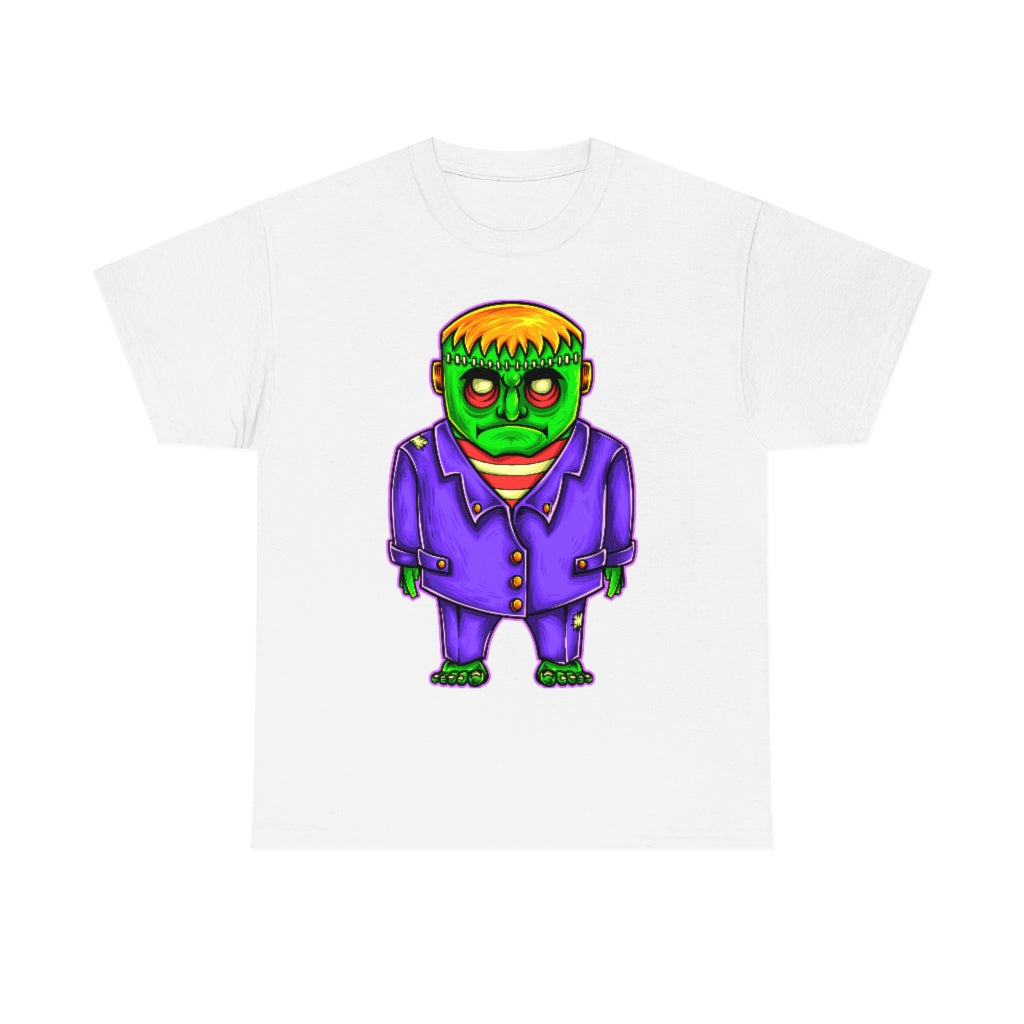 Cartoon Art Series - Frankie - Unisex Heavy Cotton Tee