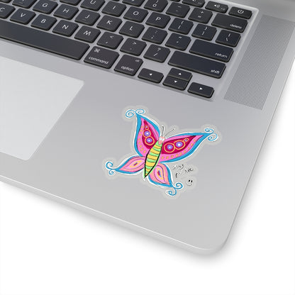 Positive Butterfly - Kiss-Cut Stickers