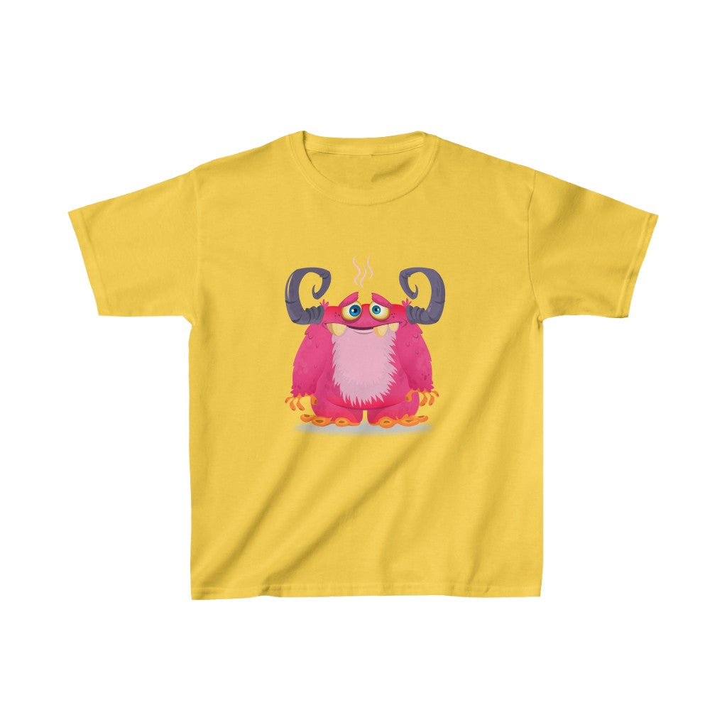 Cartoon Lil Monster Big Pinky - Kids Heavy Cotton™ Tee