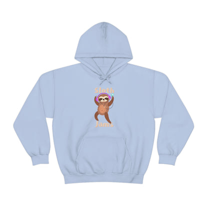 Sloth Jams - Unisex Heavy Blend™ Hooded Sweatshirt