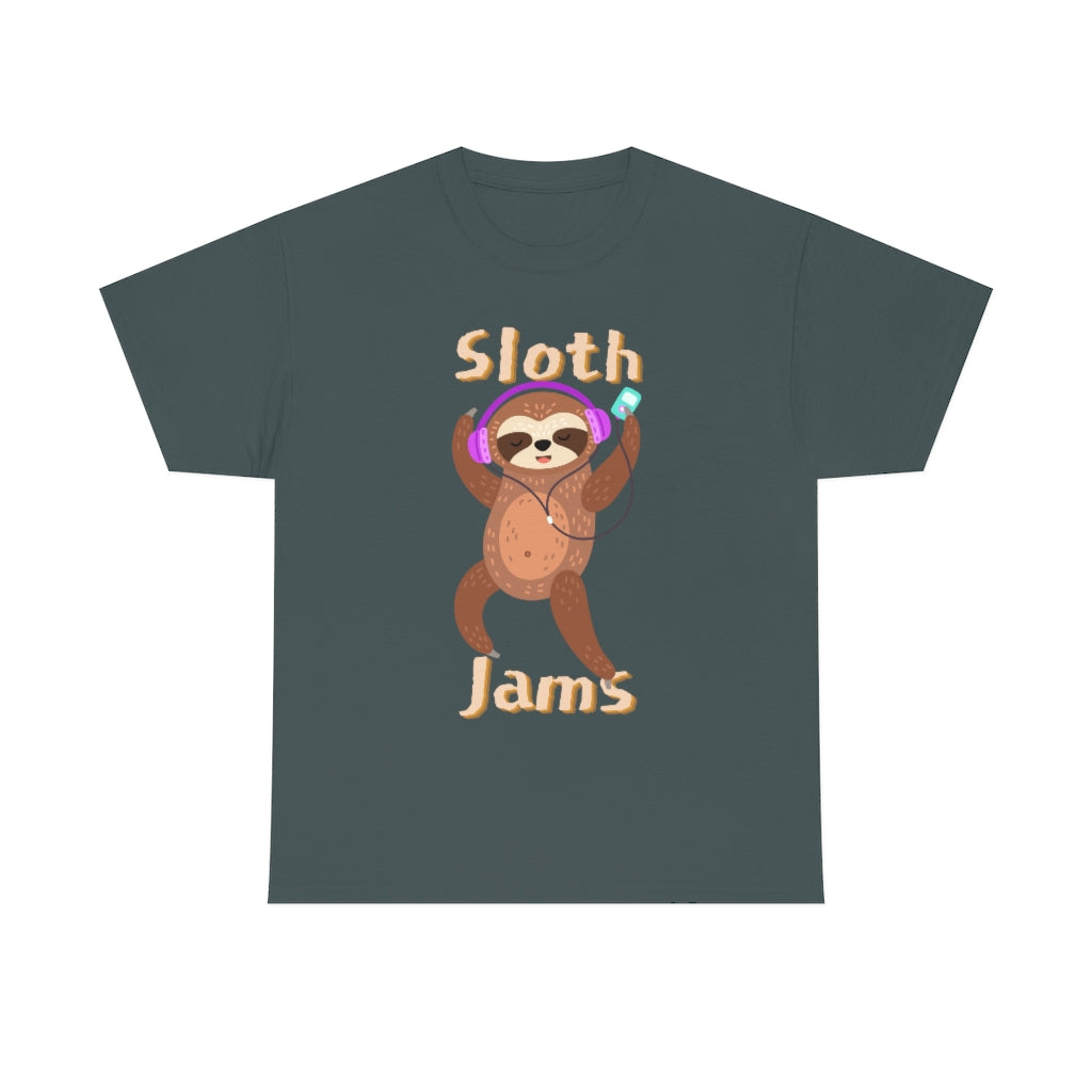 Sloth Jams - Unisex Heavy Cotton Tee