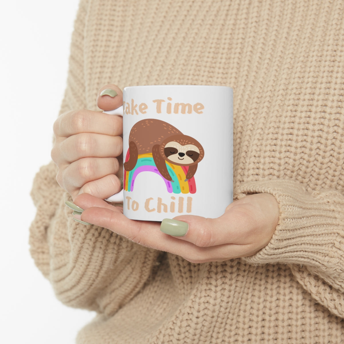 Take Time To Chill - Sloth - Ceramic Mug 11oz