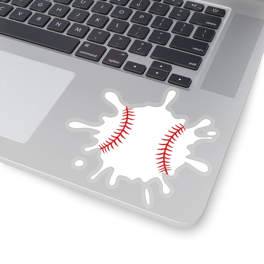 Baseball Splat - Kiss-Cut Stickers