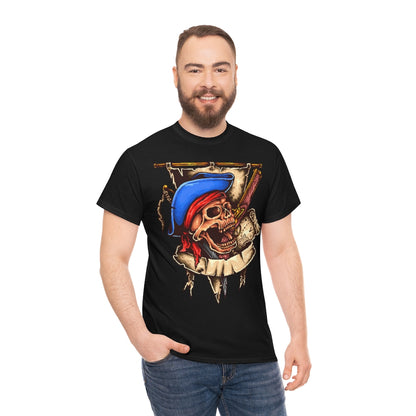 Cartoon Art - Undead Buccaneer- Unisex Heavy Cotton Tee