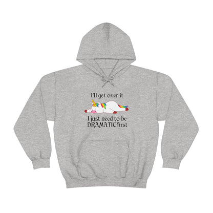 Dramatic Unicorn - Unisex Heavy Blend™ Hooded Sweatshirt