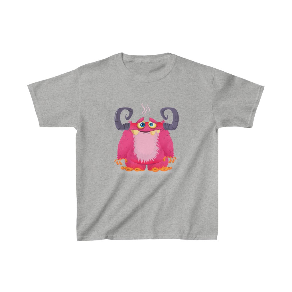 Cartoon Lil Monster Big Pinky - Kids Heavy Cotton™ Tee