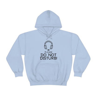 Headphones equals Do Not Disturb - Unisex Heavy Blend™ Hooded Sweatshirt