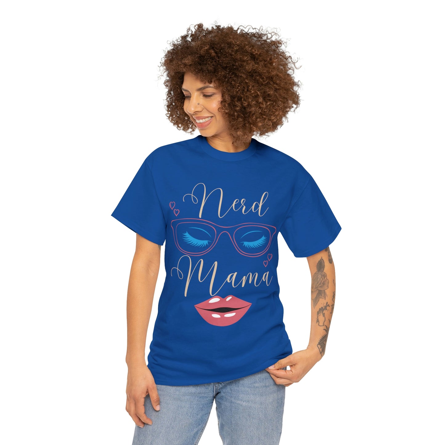 Nerd Mama - Unisex Heavy Cotton Tee