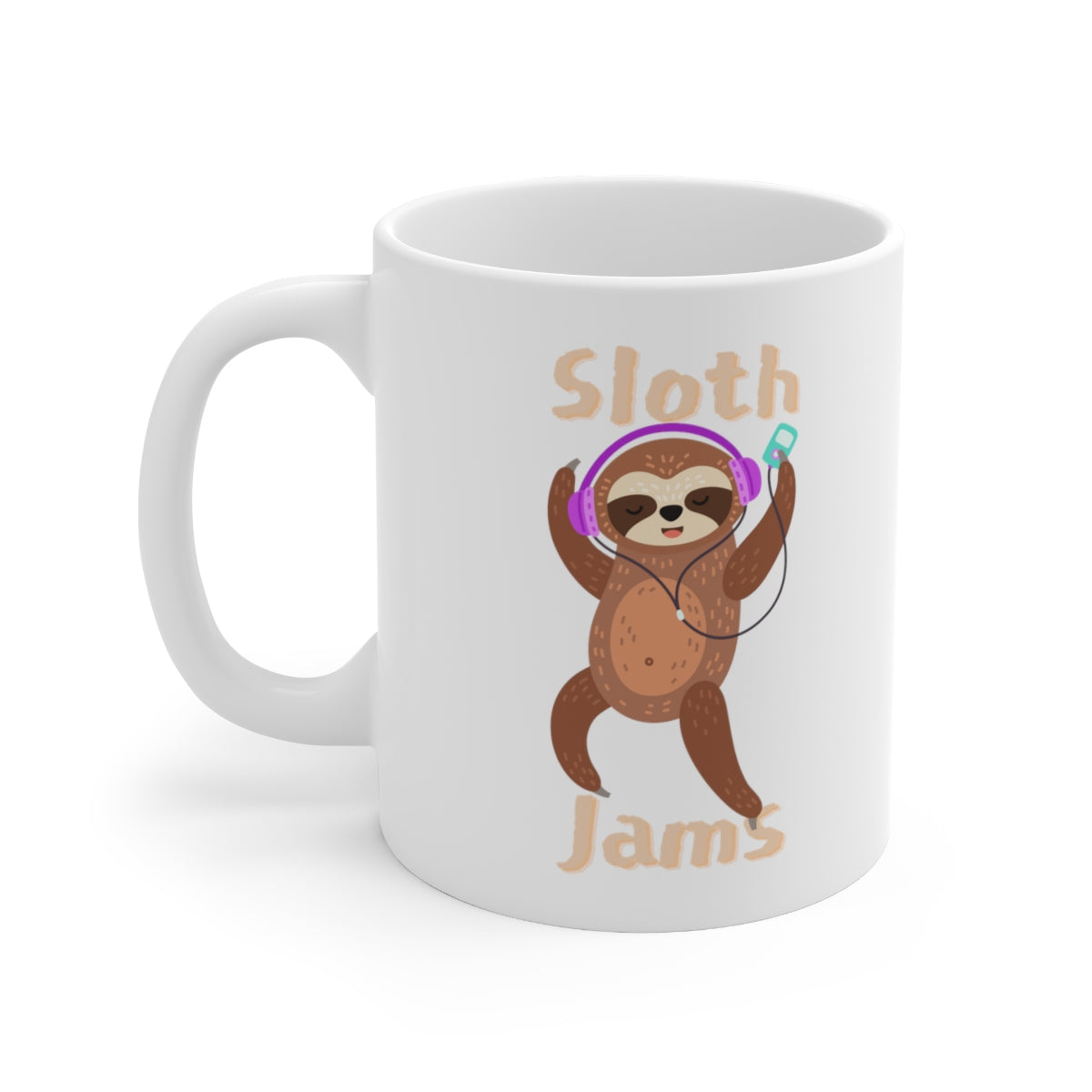 Sloth Jams - Ceramic Mug 11oz