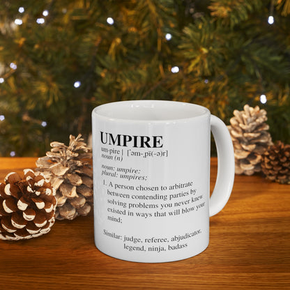 UMPIRE - Dictionary Definition - Ceramic Mug 11oz