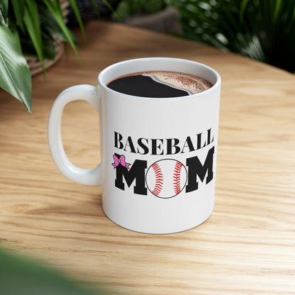 Baseball MOM - Ceramic Mug 11oz