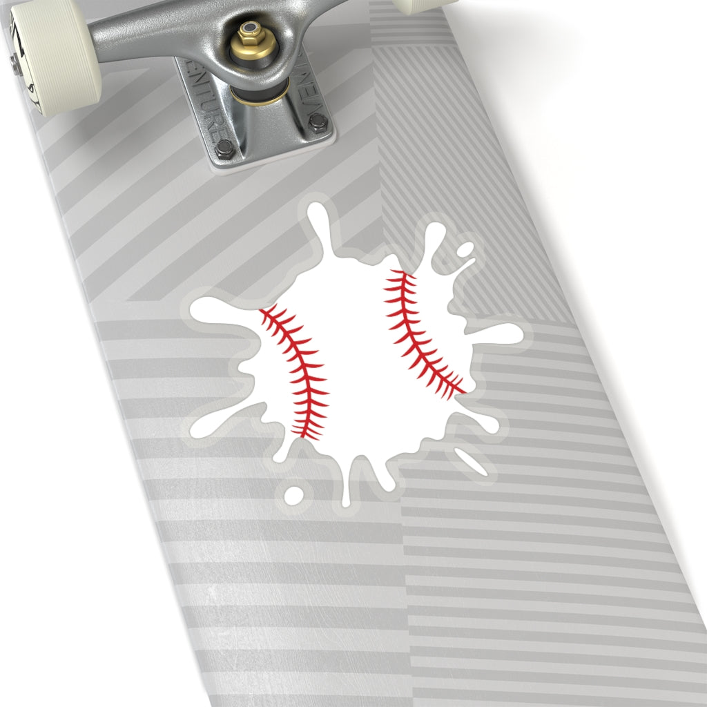 Baseball Splat - Kiss-Cut Stickers