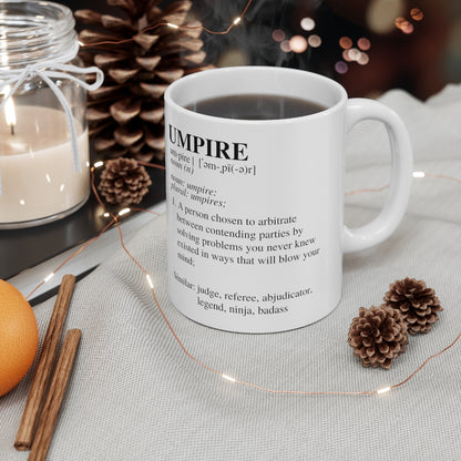 UMPIRE - Dictionary Definition - Ceramic Mug 11oz