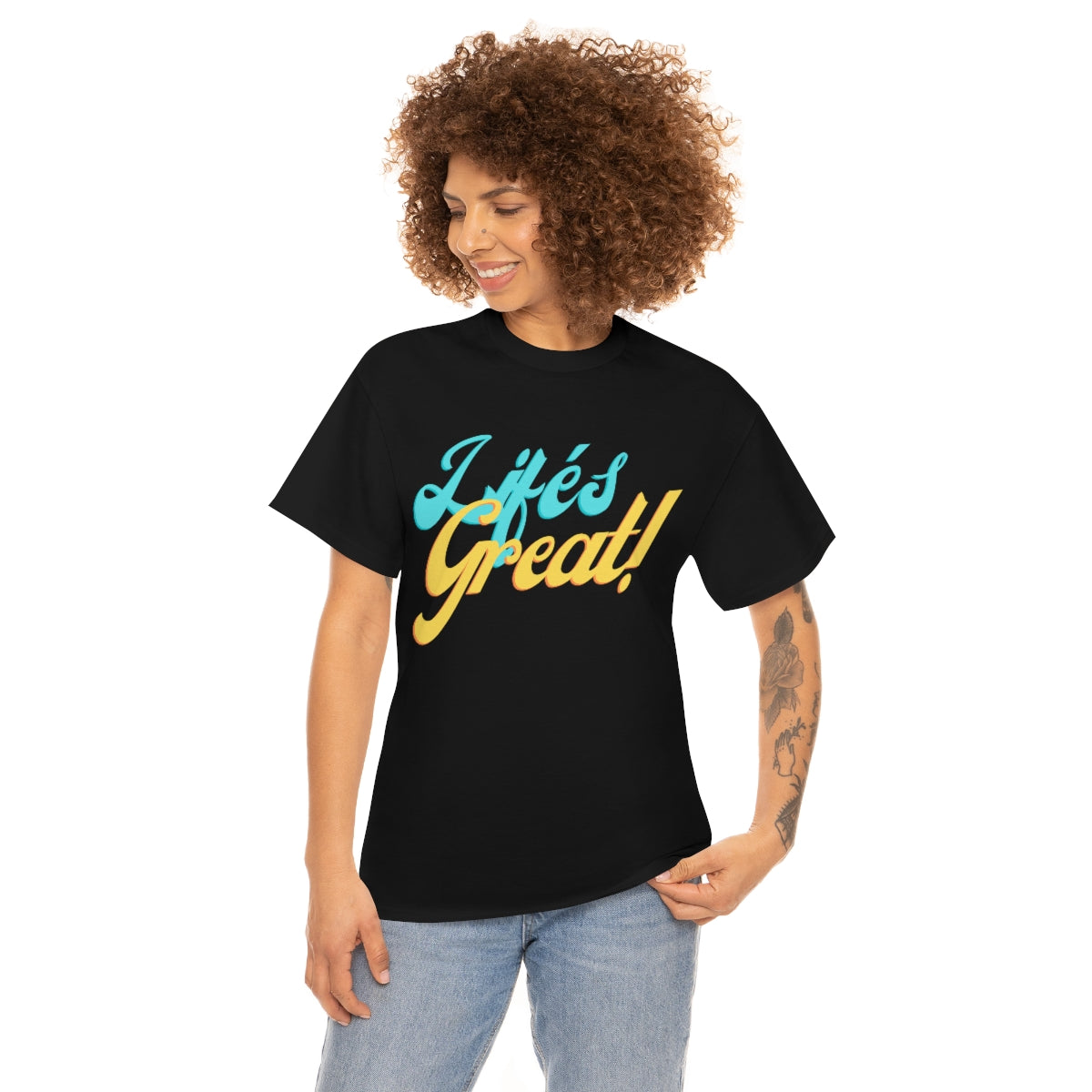 Life's Great! - Unisex Heavy Cotton Tee