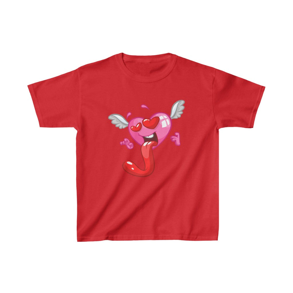 Cartoon Lil Monster Val N. Tyne-Heart - Kids Heavy Cotton™ Tee